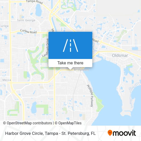 Harbor Grove Circle map