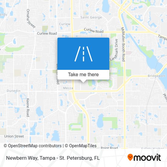 Newbern Way map