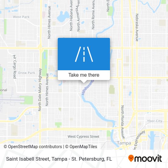Mapa de Saint Isabell Street