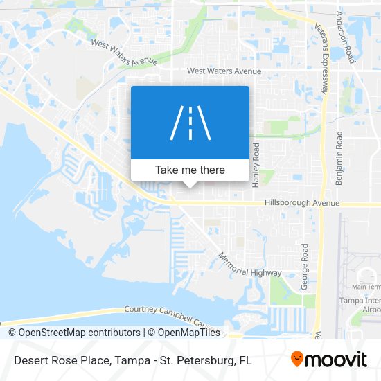 Desert Rose Place map