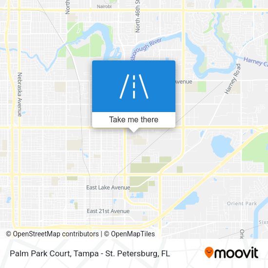 Mapa de Palm Park Court