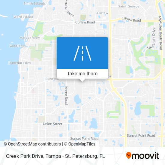 Creek Park Drive map