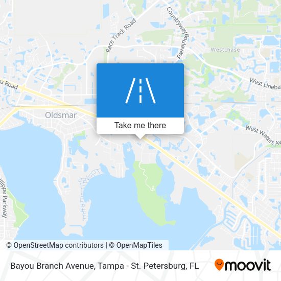 Bayou Branch Avenue map