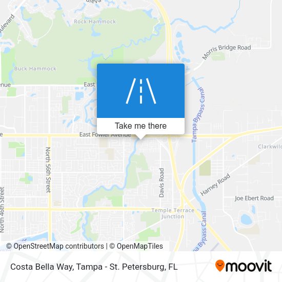 Mapa de Costa Bella Way