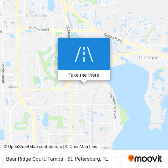Bear Ridge Court map