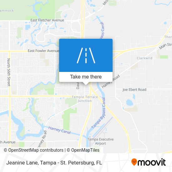 Jeanine Lane map