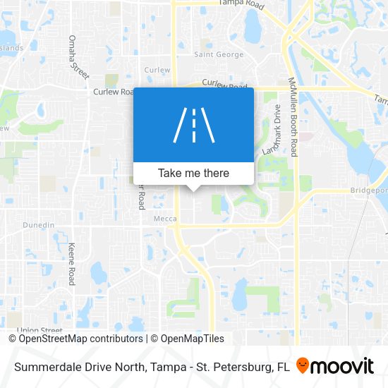 Summerdale Drive North map