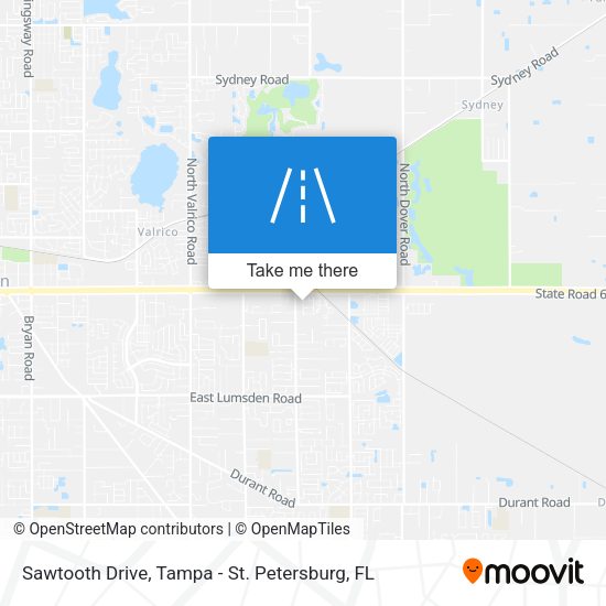 Sawtooth Drive map
