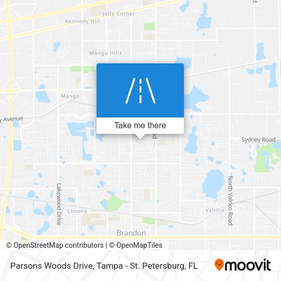 Mapa de Parsons Woods Drive