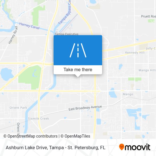 Mapa de Ashburn Lake Drive