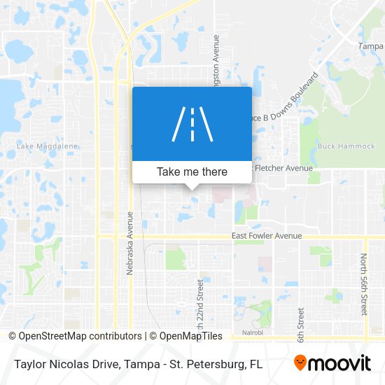 Taylor Nicolas Drive map