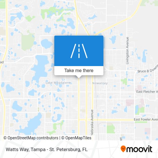 Mapa de Watts Way