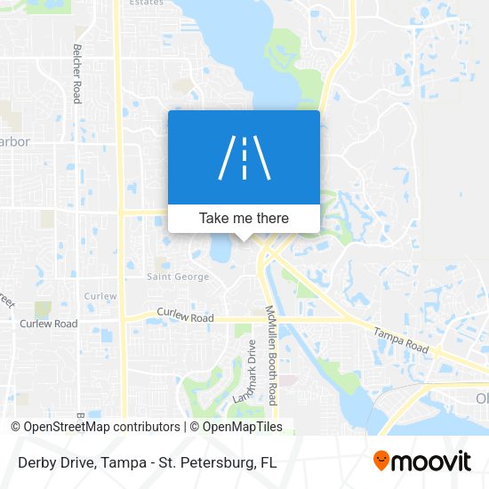 Derby Drive map