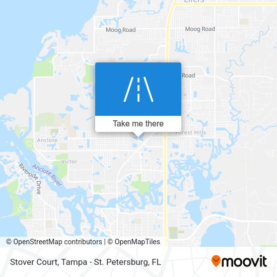 Stover Court map