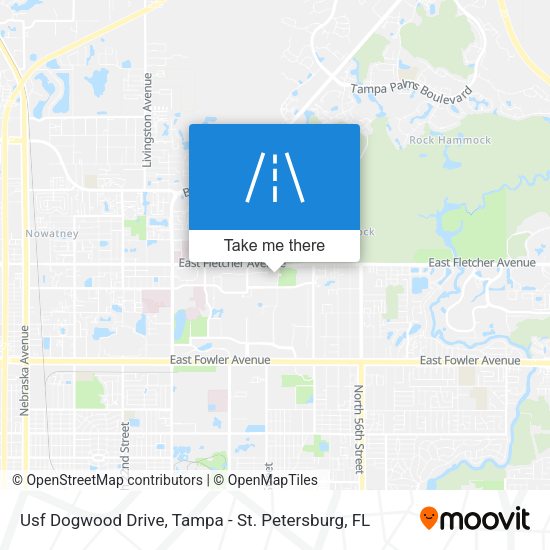 Usf Dogwood Drive map