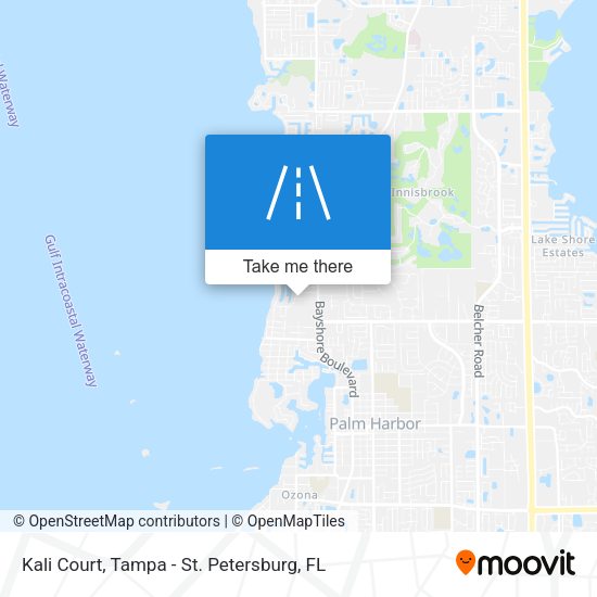 Mapa de Kali Court
