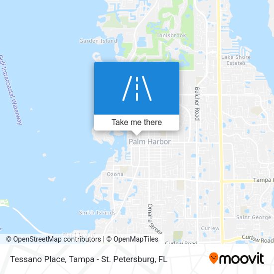 Tessano Place map