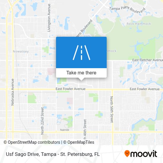 Usf Sago Drive map