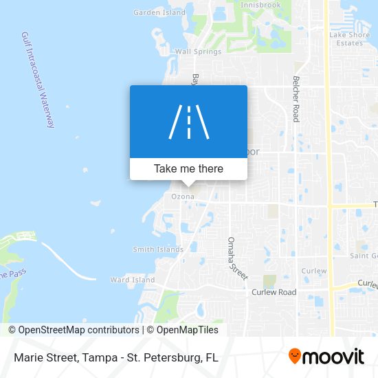 Marie Street map