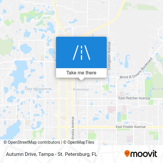 Autumn Drive map