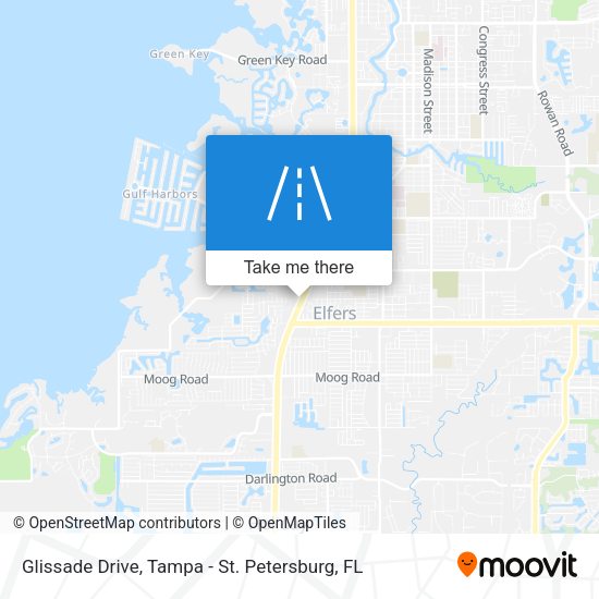 Glissade Drive map