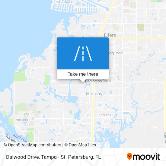 Dalwood Drive map
