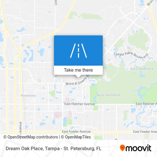 Mapa de Dream Oak Place