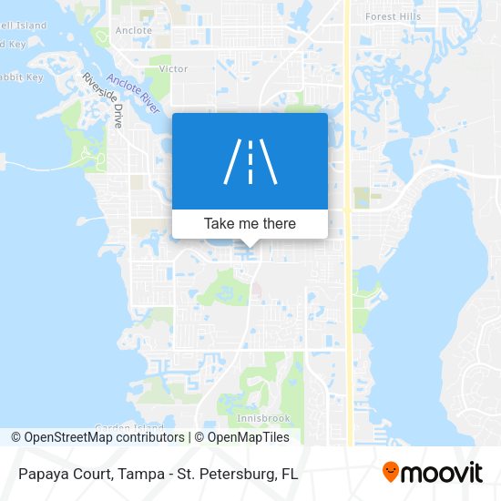 Papaya Court map