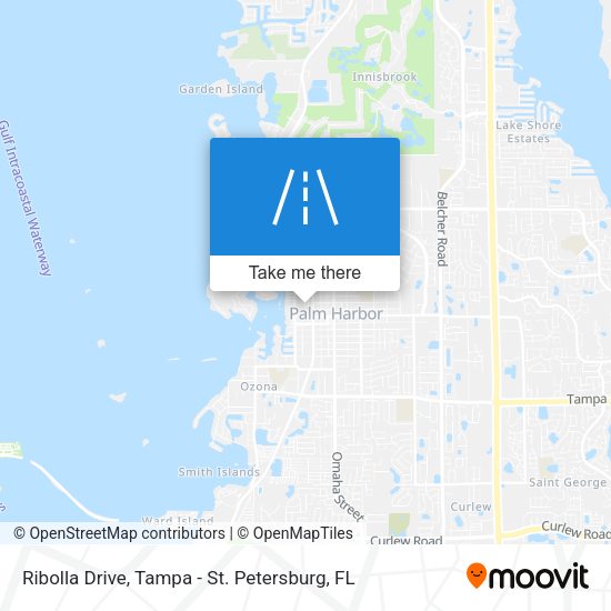 Ribolla Drive map