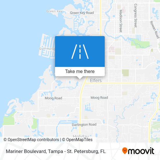 Mariner Boulevard map