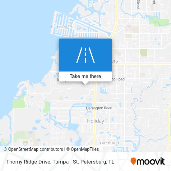 Thorny Ridge Drive map