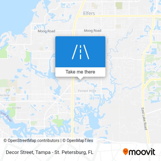 Decor Street map