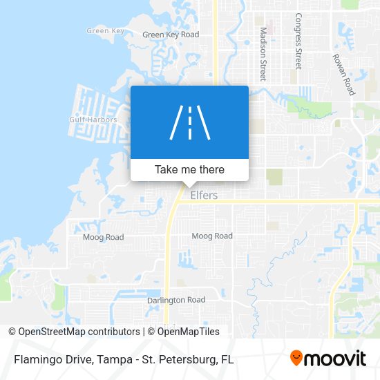 Flamingo Drive map