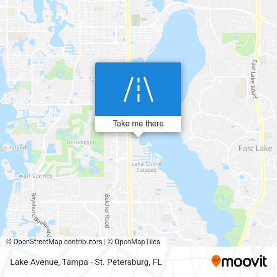 Mapa de Lake Avenue