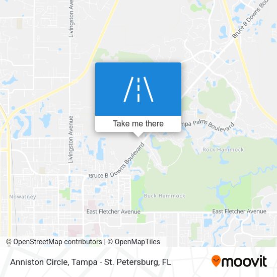 Mapa de Anniston Circle