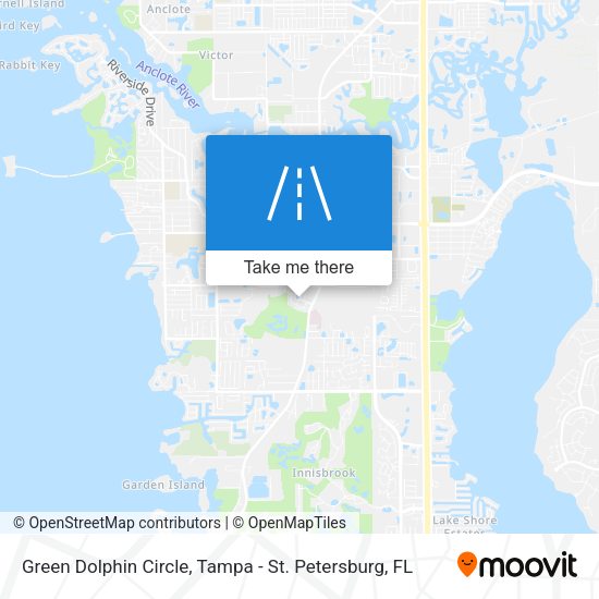 Green Dolphin Circle map