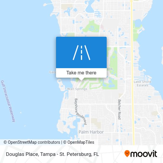 Douglas Place map