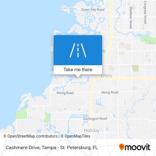 Cashmere Drive map