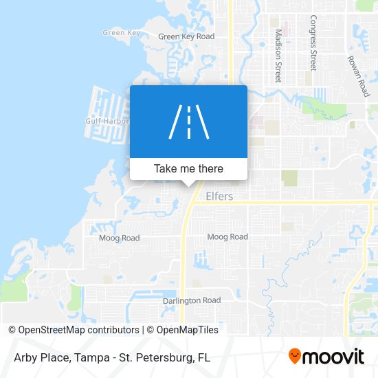 Arby Place map
