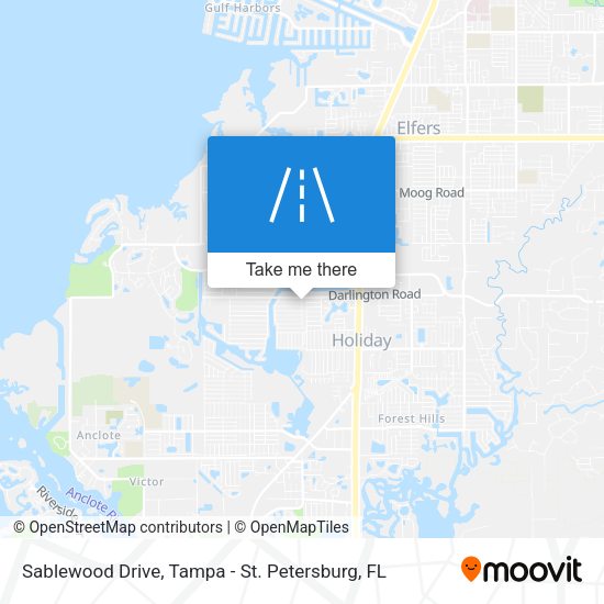 Sablewood Drive map