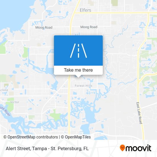 Alert Street map