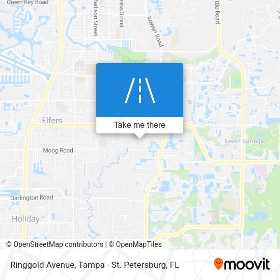 Mapa de Ringgold Avenue