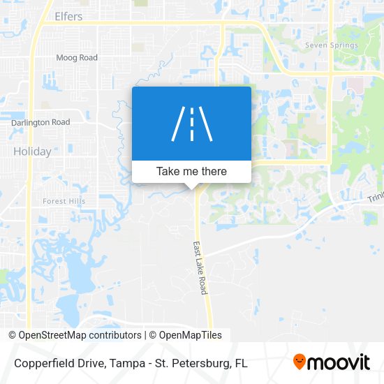 Mapa de Copperfield Drive