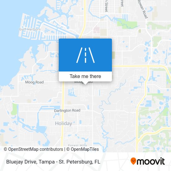 Bluejay Drive map