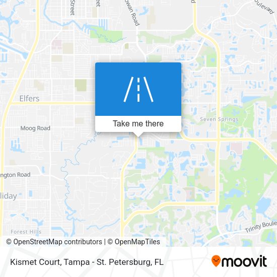 Kismet Court map