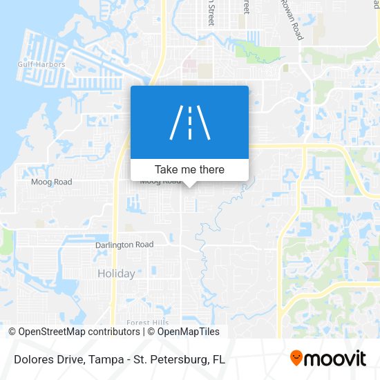 Dolores Drive map