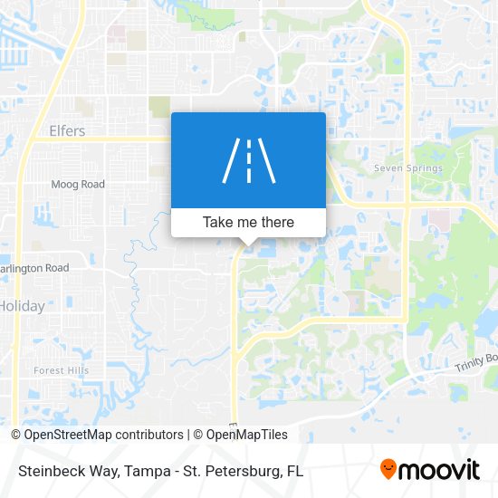 Mapa de Steinbeck Way
