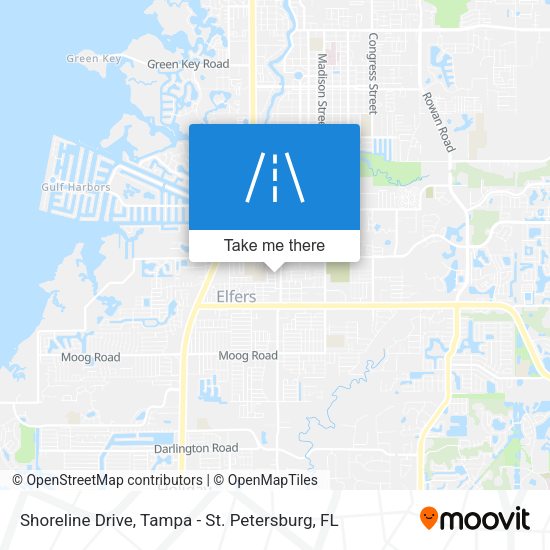Shoreline Drive map