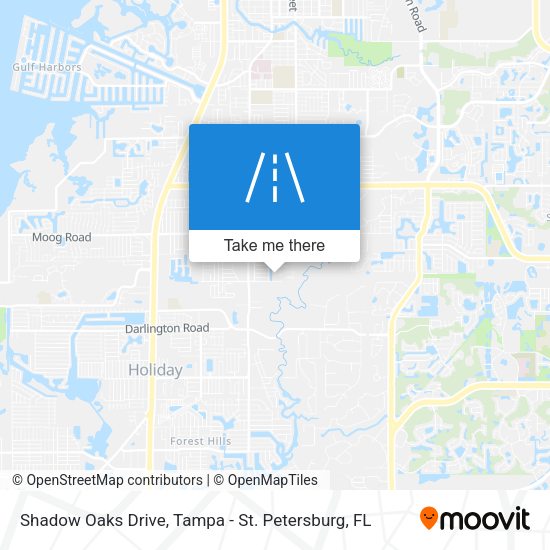 Shadow Oaks Drive map