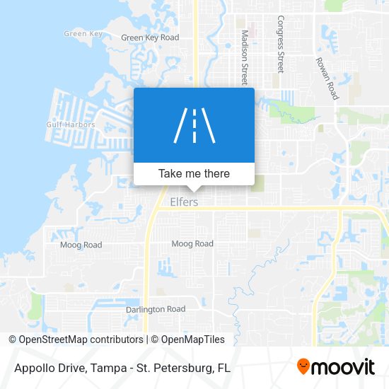 Appollo Drive map